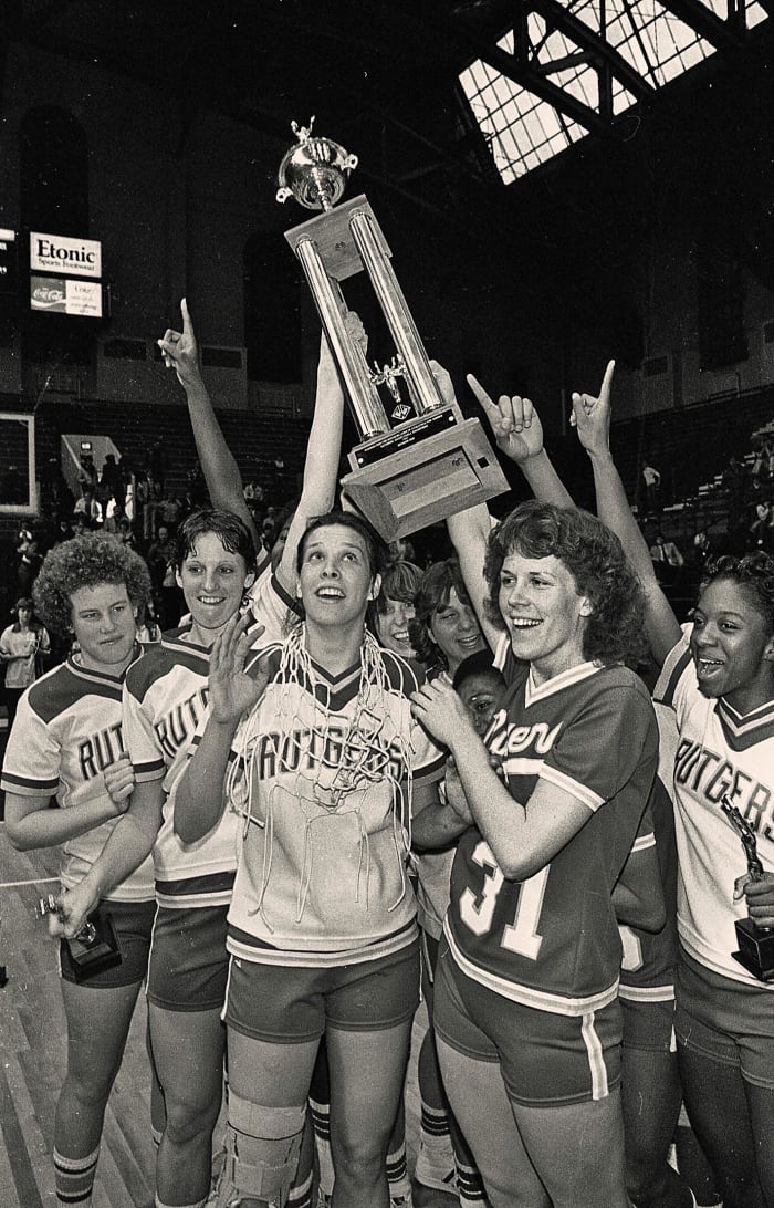 The Coyle sisters were key in leading Rutgers to the 1982 AIAW title.